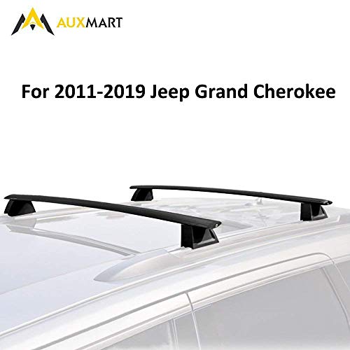 AUXMART Roof Rack Cross Bars Luggage Racks with Locks for 2011–2019 Jeep Gr
