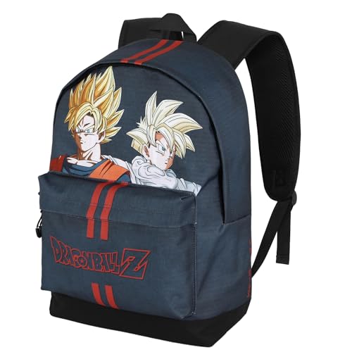 Dragon Ball (Bola de Dragón) Unity-Mochila HS Fan 2.2, Azul Oscuro, 31 x 44 cm,...