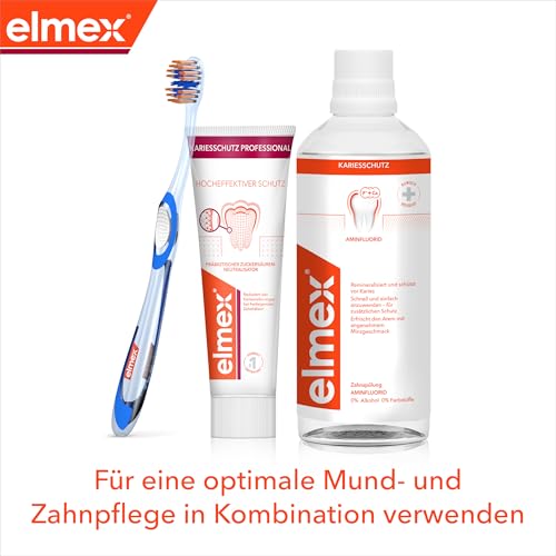 12. Bild von elmex Zahnpasta Kariesschutz Professional 75 ml – medizinische Zahnreinigung für hochwirksamen Kariesschutz – mit patentiertem Zuckersäuren-Neutralisator