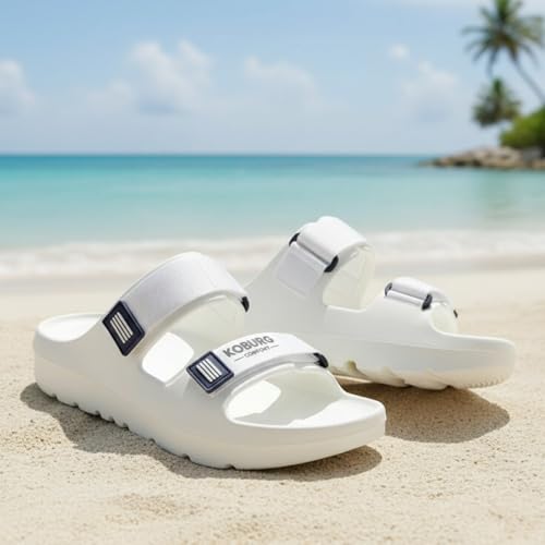 Image of KOBURG Nexa Sandals for Men| Stylish Trending | Comfortable | Super soft | Lightweight | EVA Sole | Casual Sandals | Slippers | Flip Flops for Men KF-464