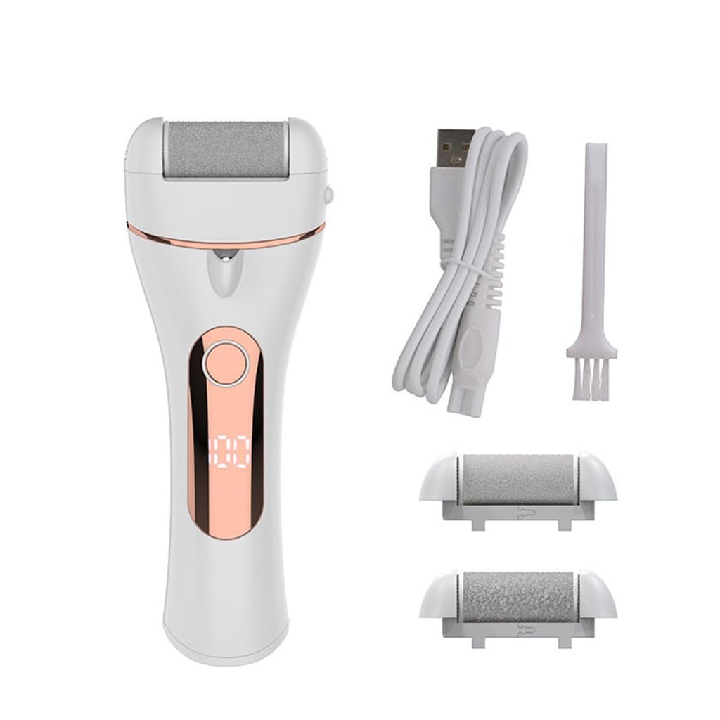 Levigapiedi Elettrico, Tagliapiedi Con Display Digitale, Carica Calli E Peeling