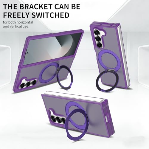 Coque Z Fold 6 magnétique pour protéger des chutes et charger sans fil - 2
