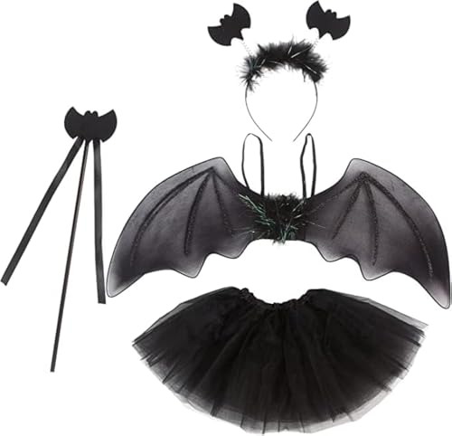SULOLI Haloween Costume Kids,Bat Halloween Costume Kids Halloween Fancy Dress