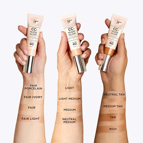 It Cosmetics Your Skin But Better Cc + Nude Glow Cc Cream Illuminante Spf 40 Medium Tan 32 Ml - 7