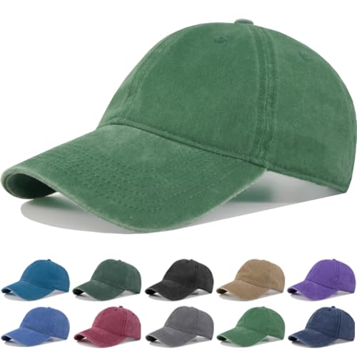 Image of Oversized XL XXL Vintage Washed Baseball Dad Hat Men Women Extra Large Big Head Ball Cap