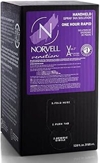 Norvell Premium Professional Sunless Tanning Spray Tan Solution - Venetian One, 1 Gallon/128 fl.oz.