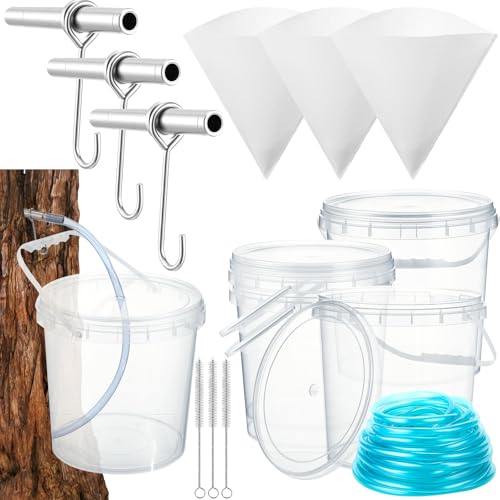 3 Sets Maple Syrup Tapping Kit Maple Sugar Starter Kit Included 3...