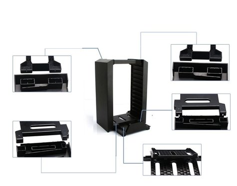 Multifunctional Storage Stand For PS4 Sony Playstation 4 Game