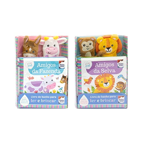 Combo 2 Livros de Banho para Ler e Brincar!