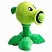 Boufery Pea Shooter Plants vs Zombies Peluches Muñecas, Juego Suave Juguetes para niños para niños Regalo de cumpleaños de 30 cm