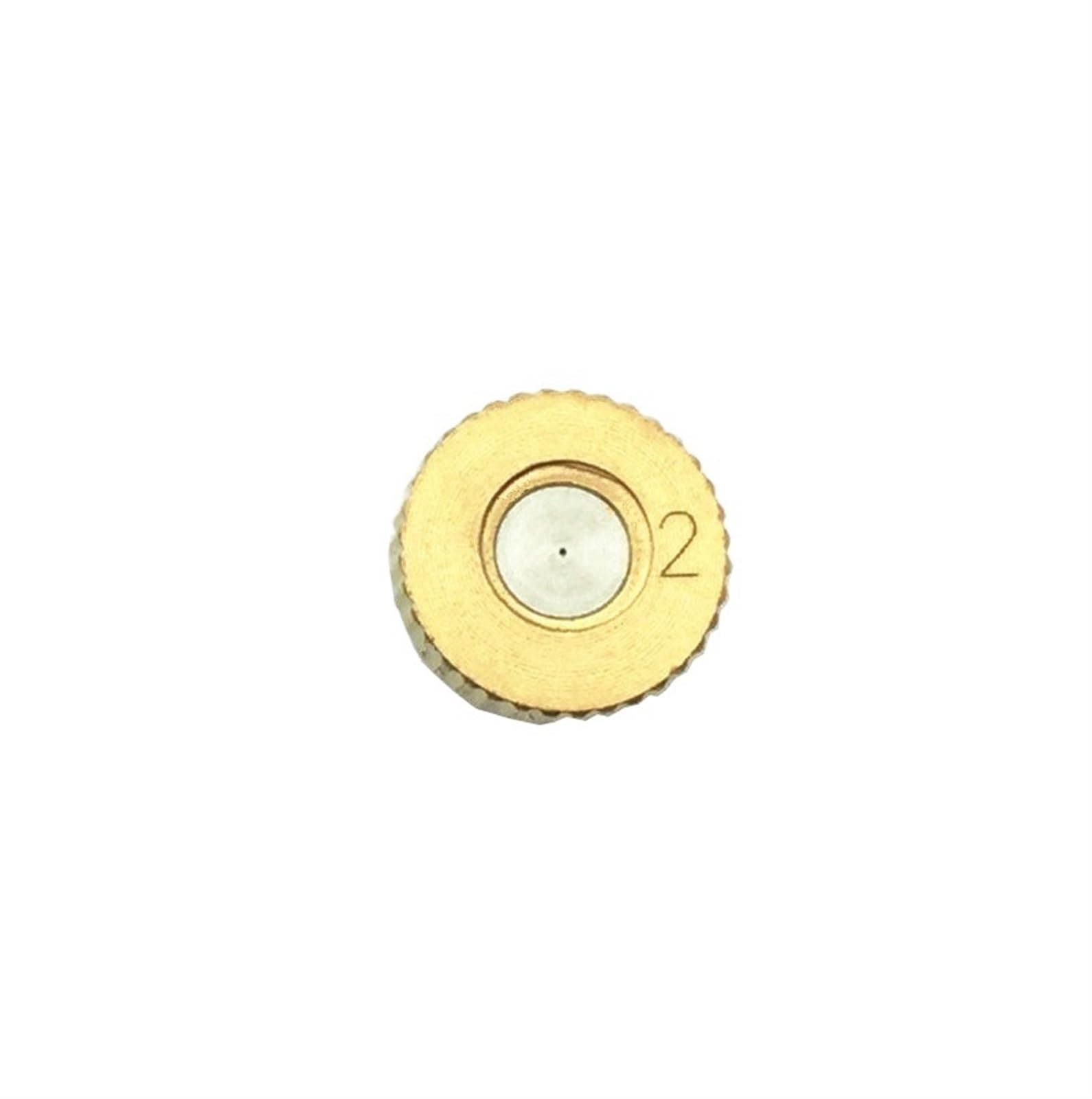 Brass Mister Nozzles Brass Mist Nozzles Threaded Misting Fogging Spray Water Sprinkler Head 0.1-0.8mm Mister for Cooling Humidification(0.2mm Orifice)