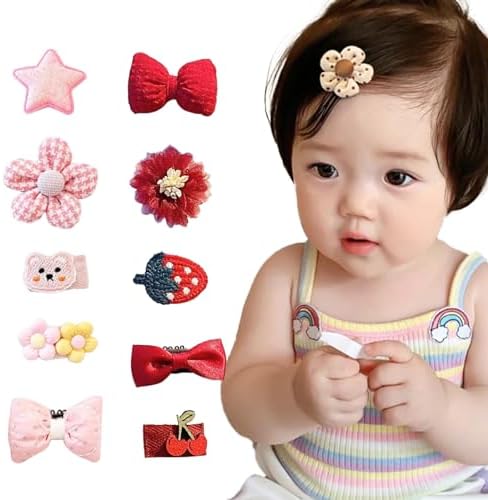 まーちゃん様ご確認用☆ベビーヘアクリップ 人気♡おすすめ4点セット♡ ベビーヘアクリップ 赤ちゃん髪留め
