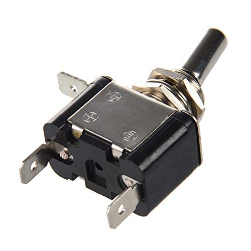 Sunnyskar Toggle Switch Switch 20A 12V ON/Off Switch with LED Indicator Green