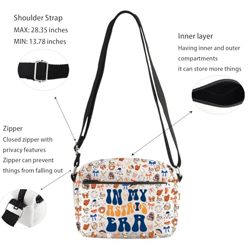 Lywjyb Birdgot HOU Baseball Crossbody Bag Baseball Game Day Gift Baseball Fan gift Baseball Sport Lover Gift2