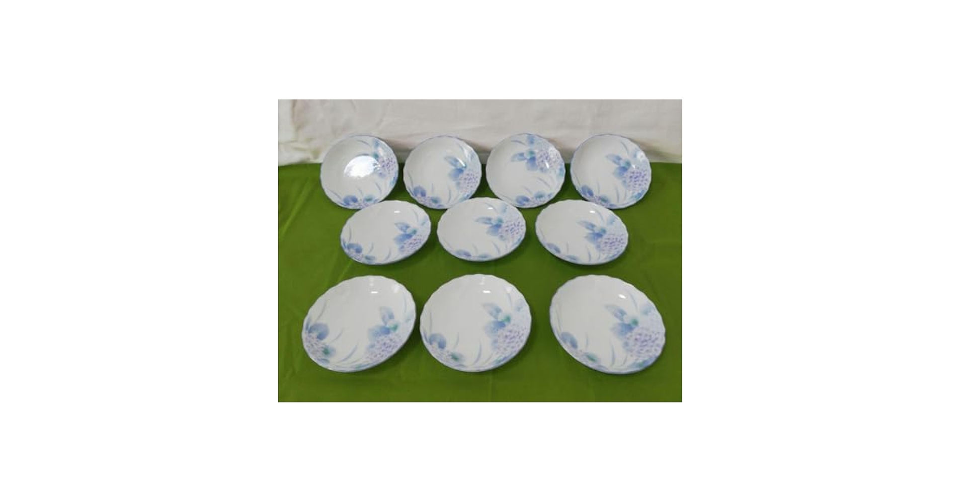 Amazon.co.jp: 光峰 紫陽花 小皿 醤油皿 10枚セット : ホーム