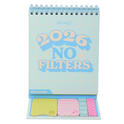 Mr Wonderful - Calendario de sobremesa pequeño 2026 - No filters