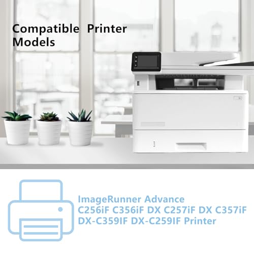 Image of High Yield GPR-58 GPR58 Toner Cartridge for Canon Imagerunner Advance iR-ADV C256 C256iF C257 C257iF C356 C356iF C357 C357iF Printers (Black Cyan Magenta Yellow)