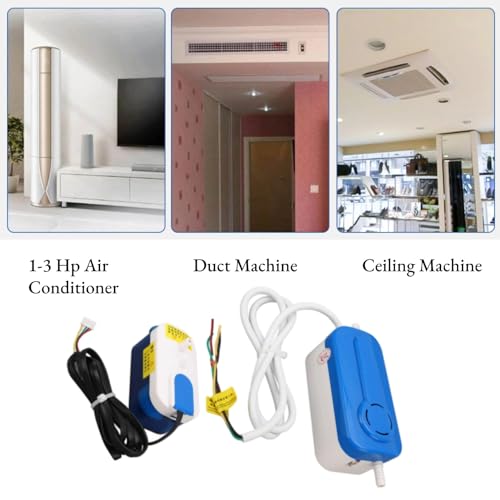 Bomba de Condensado AC110 a 240V HVAC, Bomba de Condensado, Drenaje Mini Split Portátil Automático para Aire Acondicionado 24L/h para Horno Deshumidificador Aire Acondicionado