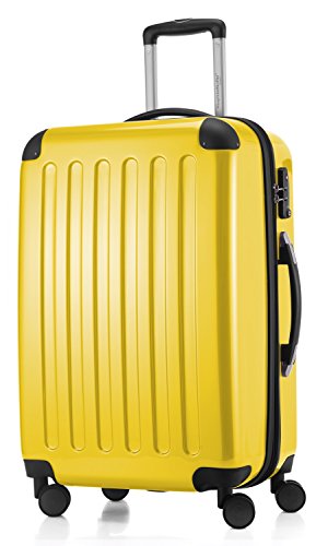 HAUPTSTADTKOFFER - Alex - Valise à coque dure Jaune , TSA, 65 cm, 74 litres