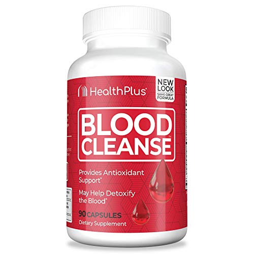 Health Plus Blood Support - Dietary Supplement - Gluten Free, Natural Herbal Ingredients