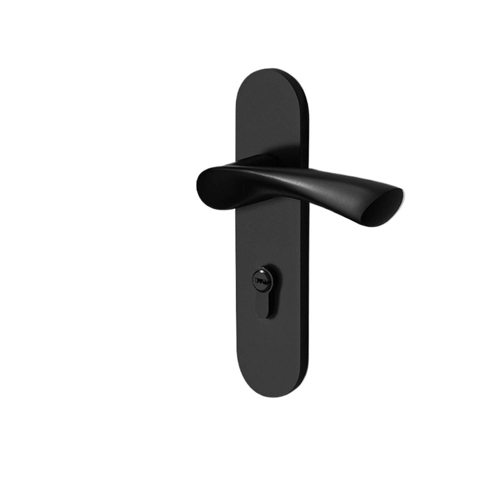 Kfvmvtdw One Color Black Space Aluminum Silent Split Lock Bedroom