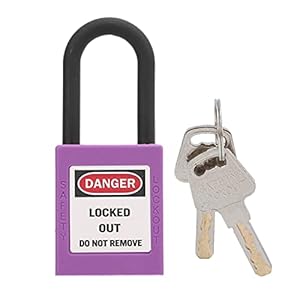 Mtlavish Sicherheit Vorhängeschloss mit Schlüssel