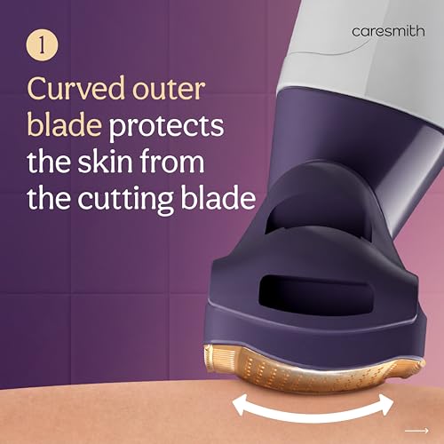 Image of Caresmith Bloom Bikini Trimmer for Woman | Painless Hair Remover Machine with 5 Safety Features| Water Resistant Electric Shaver for Intimate Area, Underarms & Legs | Rechargeable Body Trimmer for Women Private Part