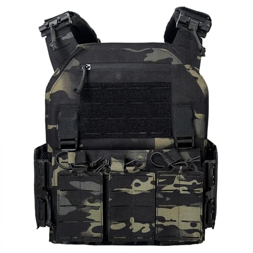 Drlmeio Taktische Weste mit 556 Magazintasche