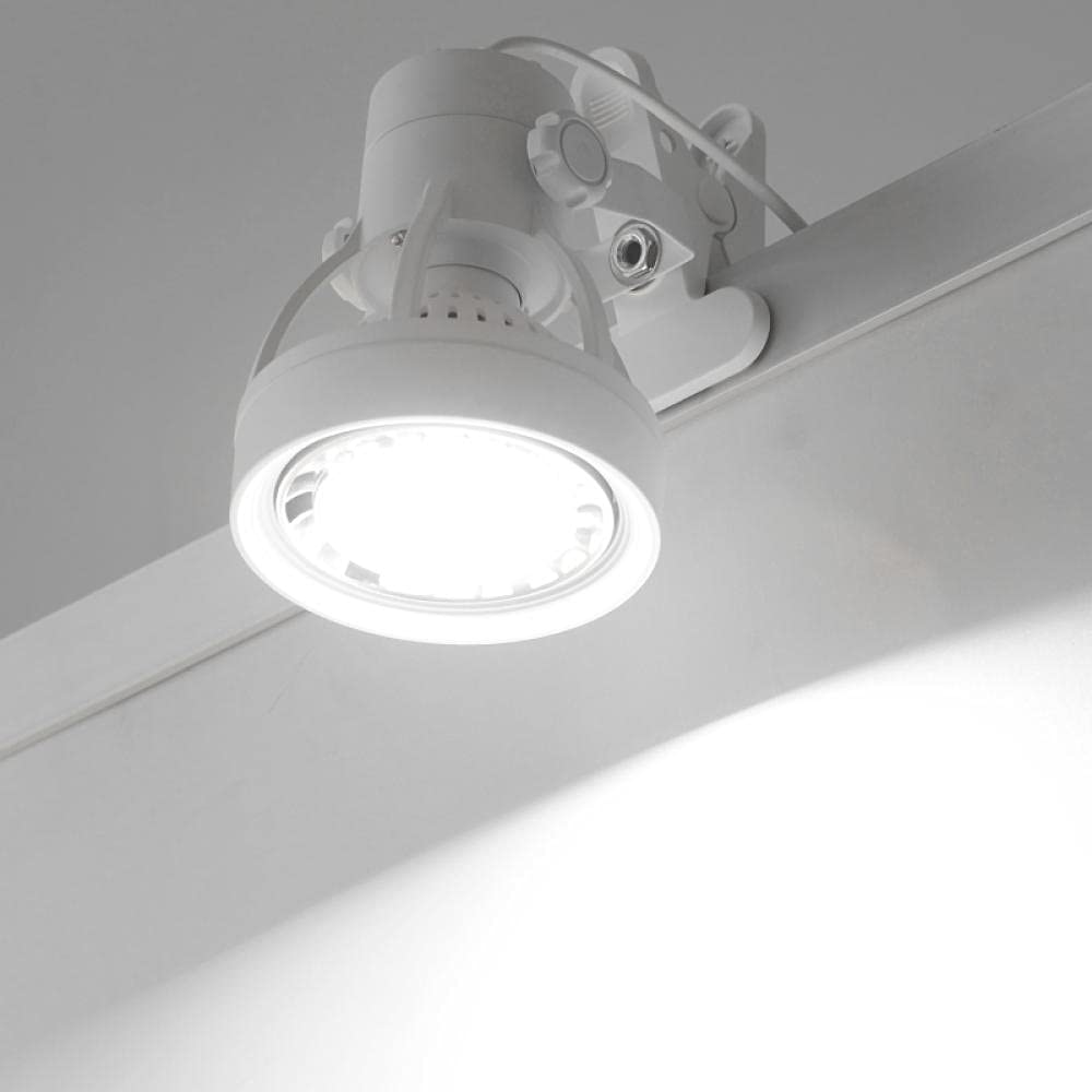 Clip-Lichter Klemmlampe Klemmleuchte Clip Schreibtischlampe Clip Spotlight Super High High-Power Par30 Punch-Free Spotlight Exbleition Bekleidungsgeschäft Shop Spotlight-45W Weiße Hülle Warmes Licht 2