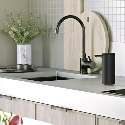 simplehuman 9 oz. Touch-Free Rechargeable Sensor Liquid Soap Pump Dispenser, Matte Black - image 5