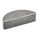 sourcing map 10Stk Halbmondkeil 45# Stahl 28mm Länge x 11mm Breite x 7mm Dicke