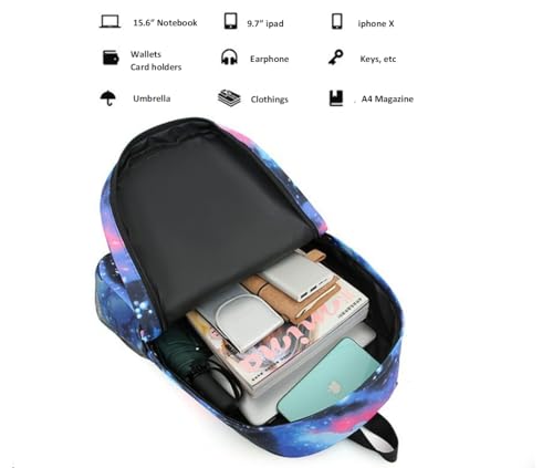 Szara Boys Tungtungtung Backpack Lunch Bag Pencil Case 3PCS Set Kids Tung 3D Figure Printed Backpack (C17,3pcs)4