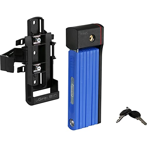 ABUS 5700/100 BU Sh, Lucchetto Pieghevole. Unisex-Adulti, Blu, 100 cm
