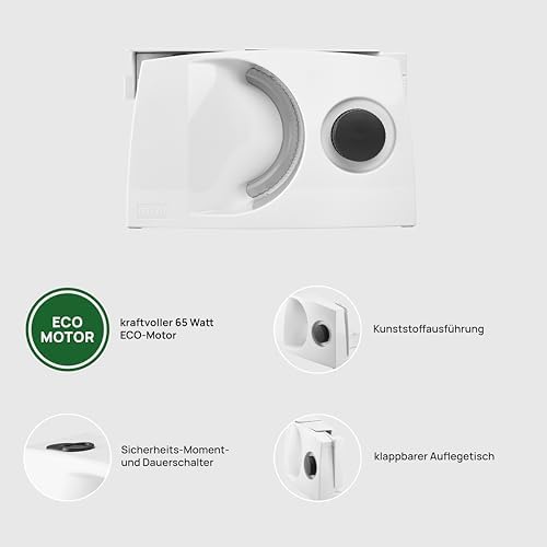 ritter markant 01 Elektrikli Ev ve Ofis Tipi Gıda Dilimleyici, Eko Motor - Görsel 3