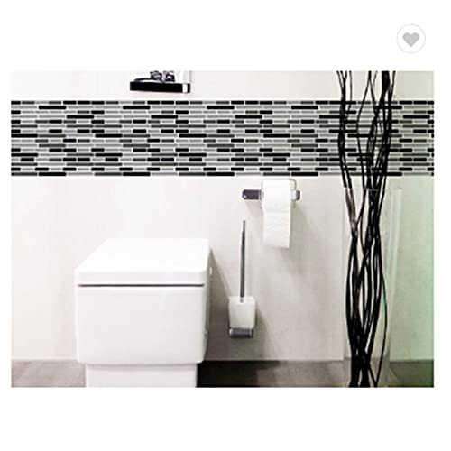 Protector salpicaduras cocina y baño con pegatinas de pared ladrillo 3D paneles impermeables 8