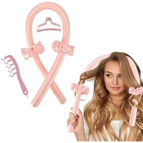 Heatless Curls Headband for Long Hair Cover