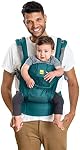 LÍLLÉbaby Débit d'air complet Ergonomie 6-in-1 Nouveau-né à Toddler - avec support Lombaire - pour les enfants 7-45 livres - 360 Degré Bébé - En avant et en arrière - Côte du Pacifique