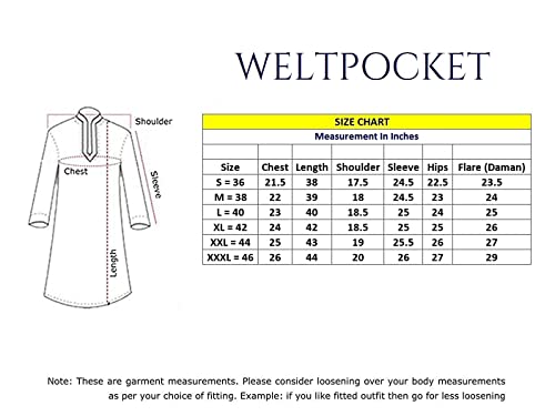 Image of Men's Rayon Blend Lucknowi Sequence Kurta Pyjama (Chickankari)