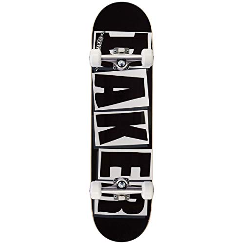 Baker Brand Logo Skateboard Complete - Black/White - 8.00