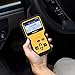 AUCELI OBD2 Scanner Code Reader for Car Check Engine, CAN Diagnostic Tool, Read and Erase Fault Codes, Probe for Emission Monitor Status, Universal for All OBD II Protocol After 1996(Yellow)