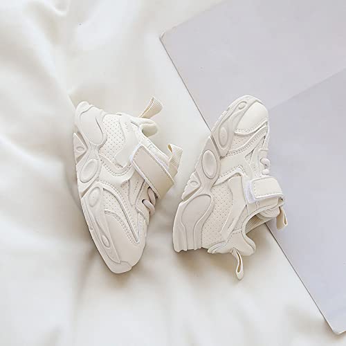 Girls Sneakers Spring and Summer Solid Color Breathable Non Slip Children's Casual Sports Shoes for Active Play2