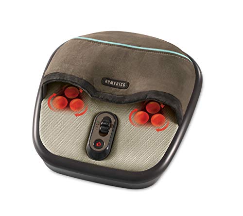 Homedics Air Compression + Shiatsu Foot Massager With Heat - Foot Shiatsu Massager #TOP1