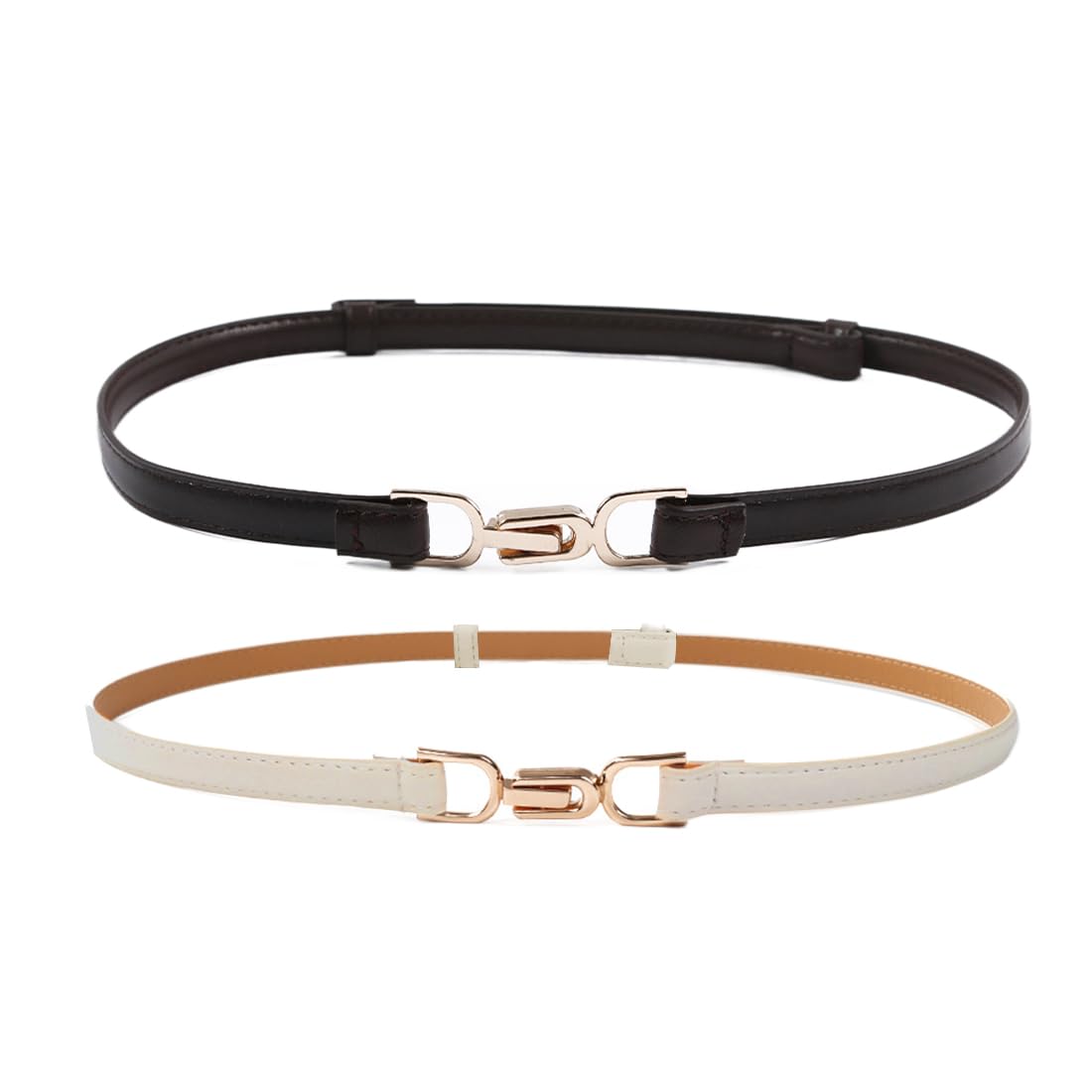 Ceinture Skinny LECTNORE Pour Femme - Fine Et Ajustable - Pour Robes Et Jeans