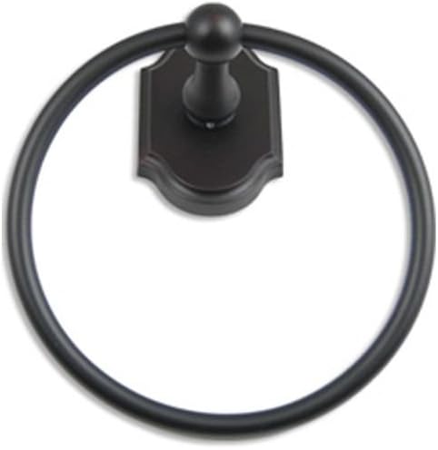 Rusticware 8686 Towel Ring with Backplate from the Wenmoor Collection, Oil Rubbed Bronze