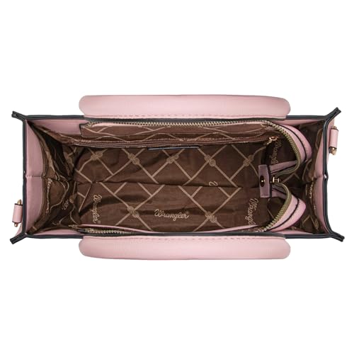 Image of Wrangler 3PCS Purses for Women Tote Bag Crossbody Handbag and Wallet Set with Guitar Strap