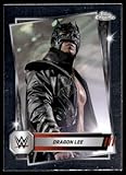 2025 Topps Chrome WWE #23 Dragon Lee Raw Wrestling Base Trading Card
