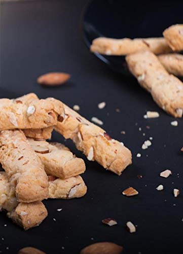 Anuvan Feel The Utsav Delicious Almond Sticks/Cookies/Biscuits(Pack of 02)