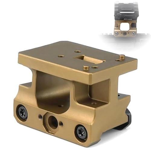 Adaptateur rail Picatinny en alliage d'aluminium léger CNC avec support de montage 2,26"