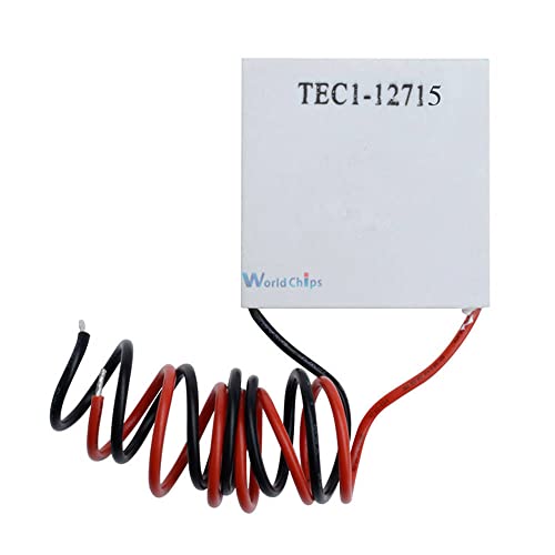 TEC1 12715 TEC1-12715 12V TEC Thermoelectric Cooler Peltier 40x40MM 12V-15.4V 15A Peltier Elemente Module (TEC1-12715)