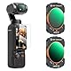 K&F Concept OSMO Pocket 3 ND Filter Set,Magnetischer Variabler ND2-ND32 und Variabler ND Filter ND32-512,kompatibel mit DJI OSMO Pocket 3 (Aluminiumrahmen)